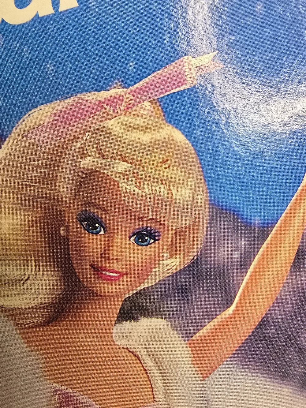 Walmart Special Edition Skating Star Barbie Doll - Pink & Light Blue